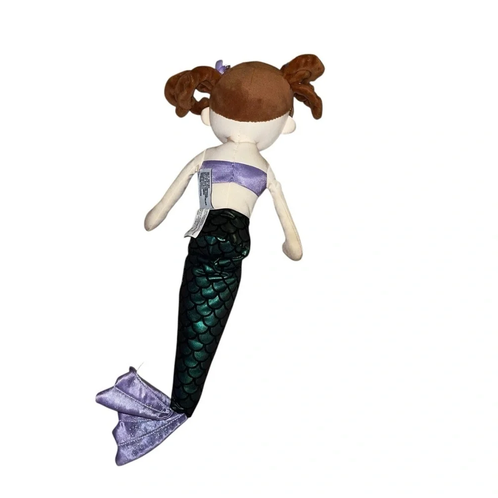 Linzy Mermaid Doll plush Purple Green